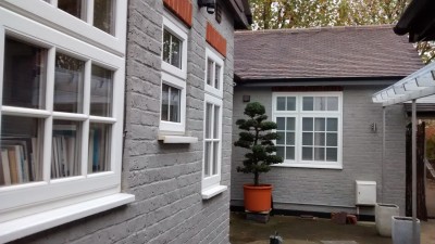 Exterior painting work in Kingston