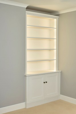Traditional alcove cabinet with dimmable side panel LED lights.jpg