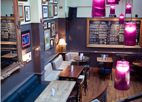 Interior of The Goat in Wandsworth