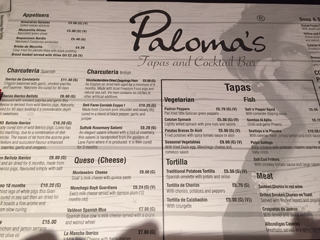 Paloma’s Tapas